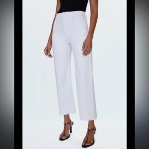 Pistola White PENNY HIGH RISE WIDE LEG JEAN - BLIZZARD NWT size 30